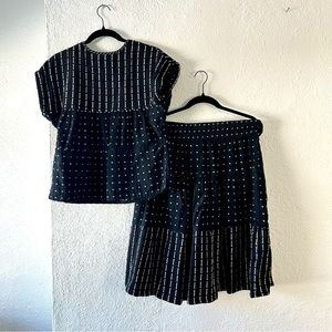 Cute patterned Ace and Jig matching skirt / top set.